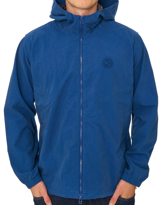 Pretty Green Pretty Green Feltham Hooded Jacket Blue