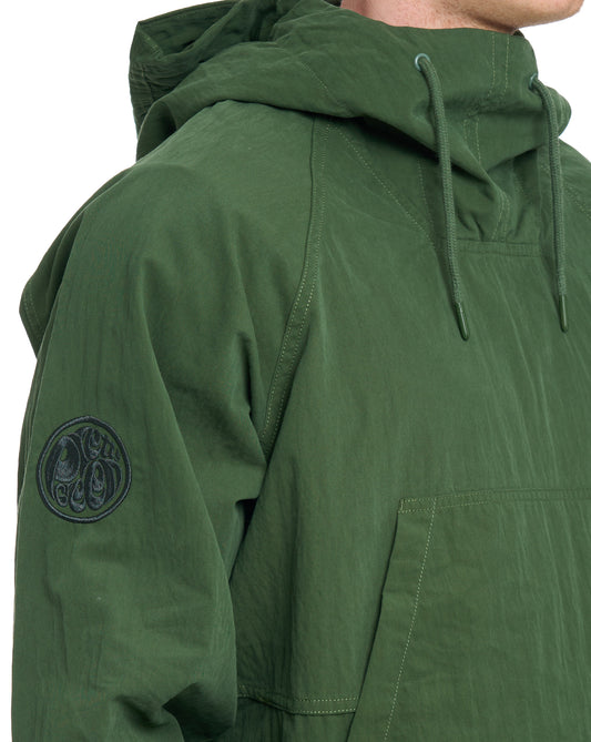 Pretty Green Pretty Green Feltham Smock Khaki Green