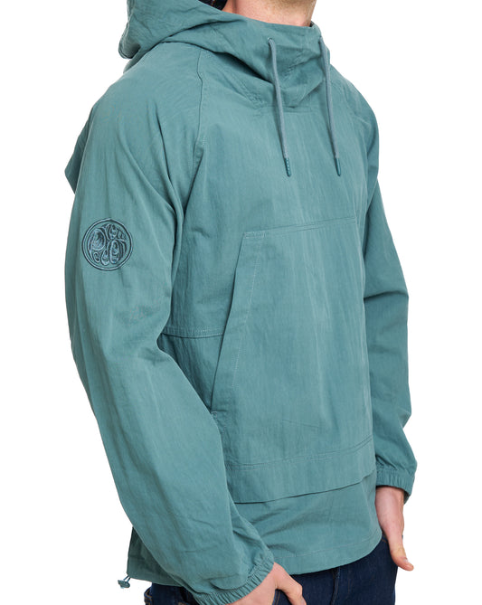 Pretty Green Pretty Green Feltham Smock Teal
