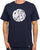 Pretty Green Gillespie Logo T Shirt Navy/White