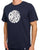 Pretty Green Gillespie Logo T Shirt Navy/White