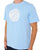 Pretty Green Gillespie Logo T Shirt Sky Blue