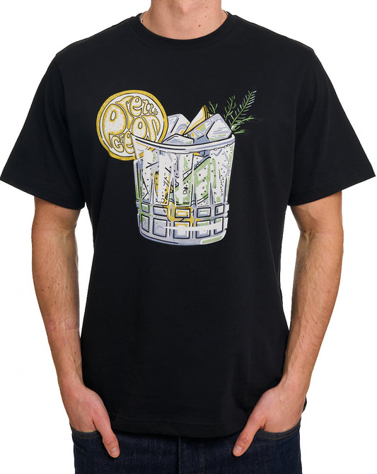 Pretty Green Gin & Tonic T-shirt Black