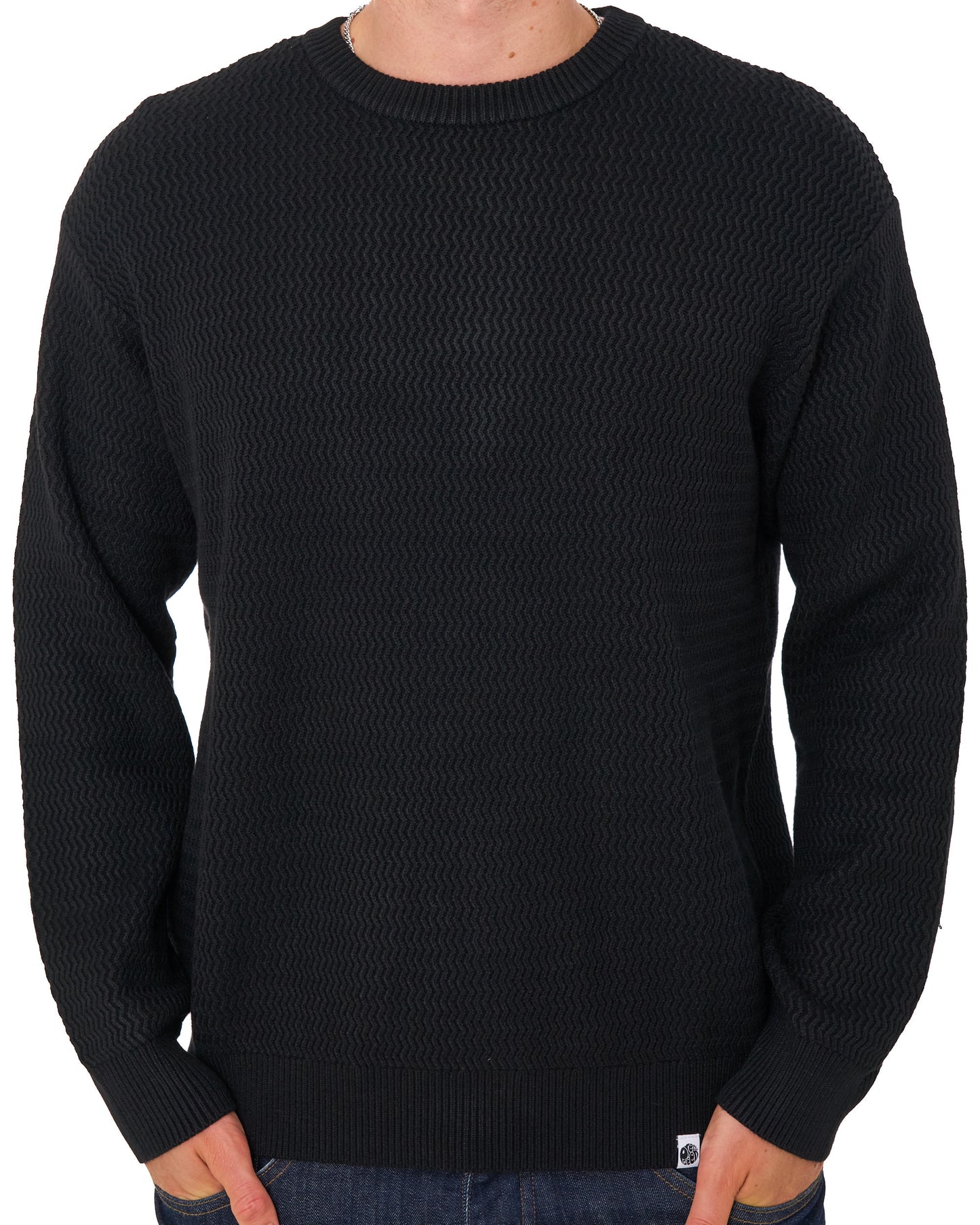 Pretty Green Howlett Knit Jumper Black