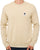 Pretty Green Merino Blend Crew Knit Stone