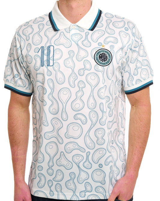 Pretty Green Outro Football Top White