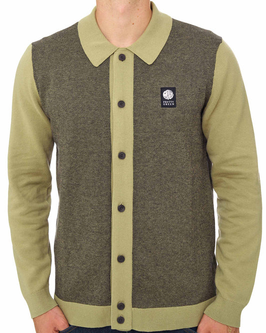 Pretty Green Pretty Green Roxy Knit Shirt Camel