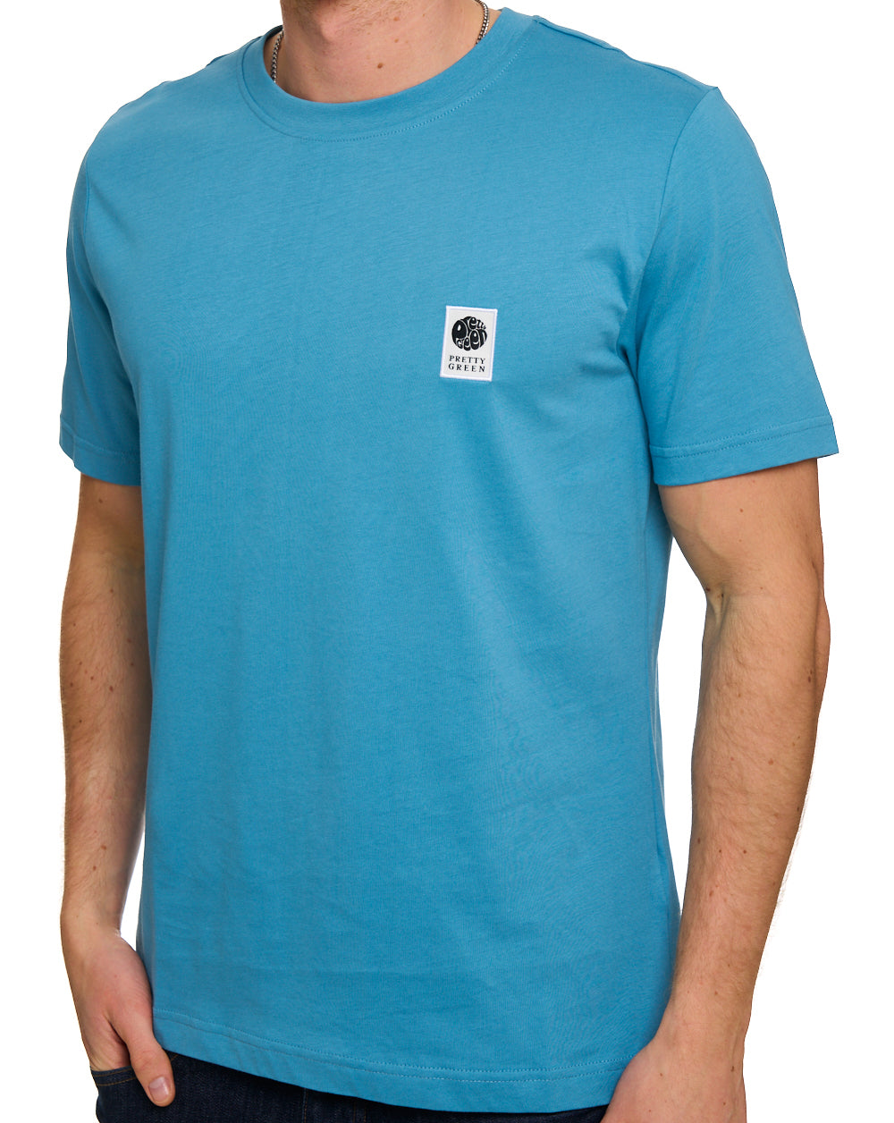 Hübsches grünes Sinclair T-Shirt blau