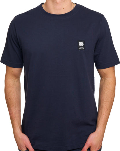 Hübsches grünes Sinclair T-Shirt in Marineblau