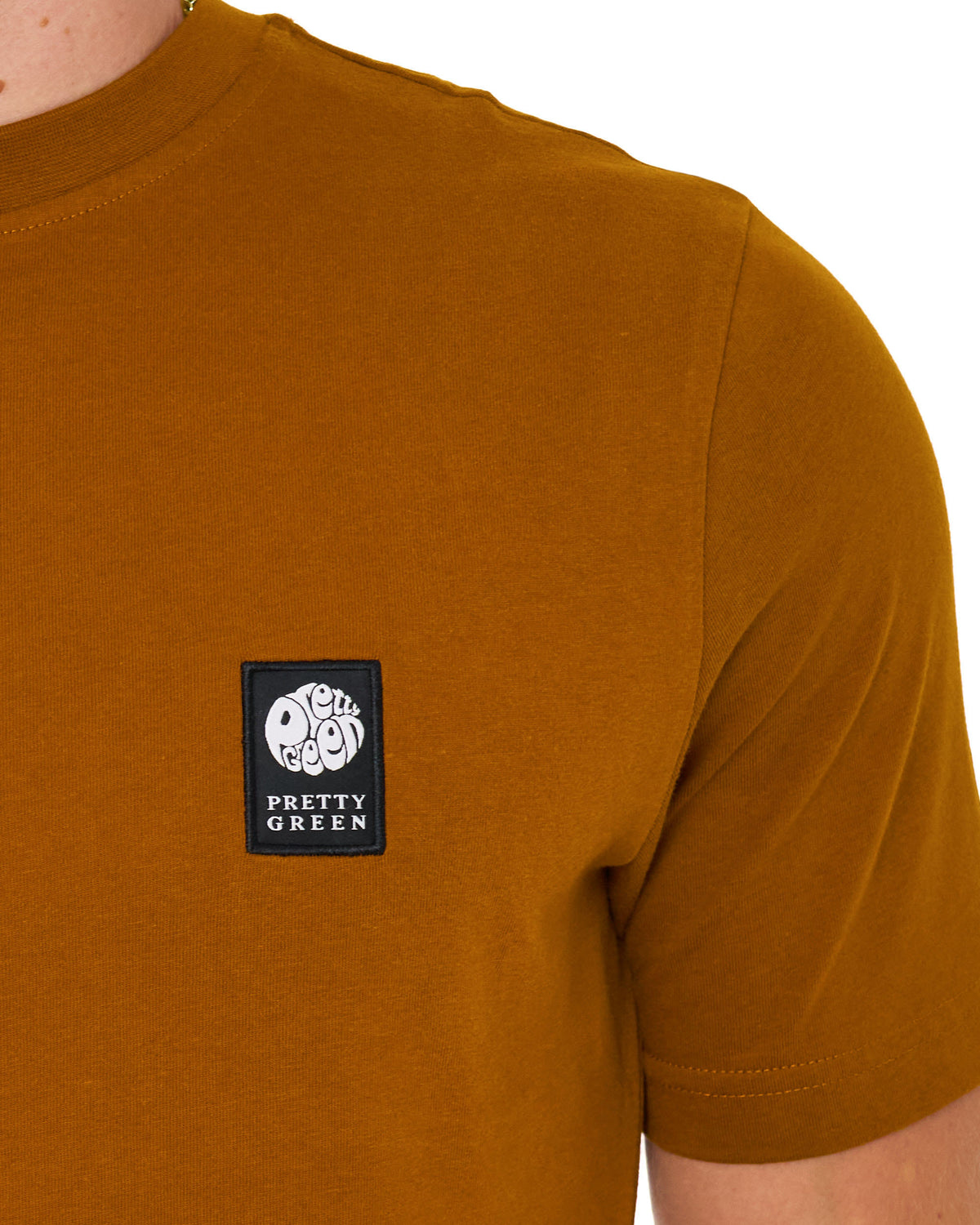 Pretty Green Sinclair T Shirt Rust