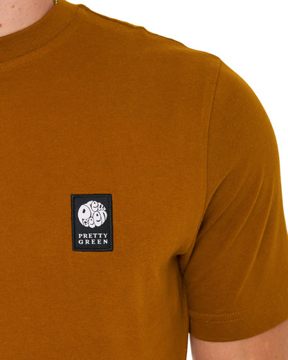 Pretty Green Sinclair T Shirt Rust