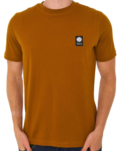 Pretty Green Sinclair T Shirt Rust