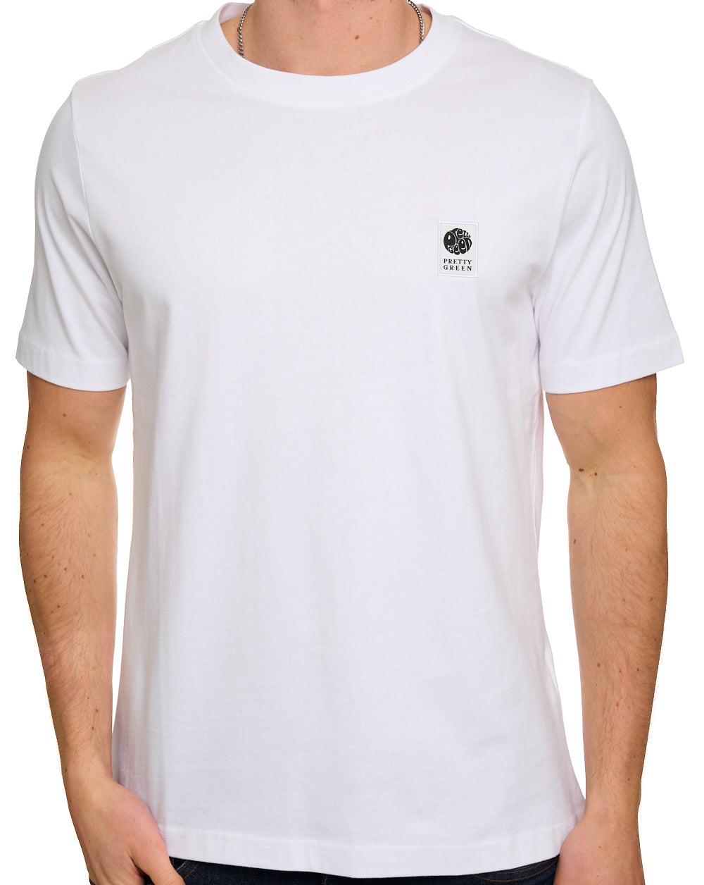 Pretty Green Sinclair T Shirt White