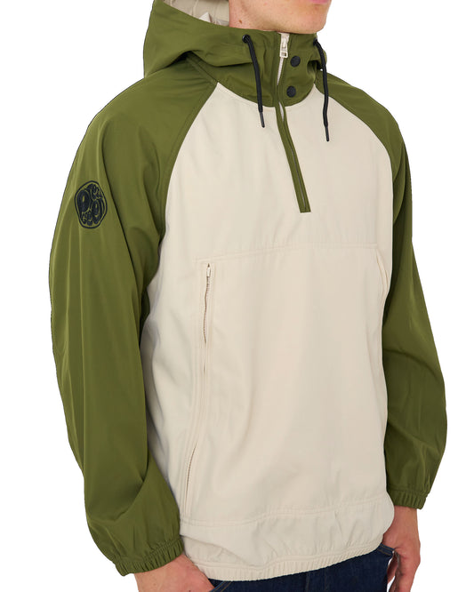Pretty Green Pretty Green Travis Smock Khaki