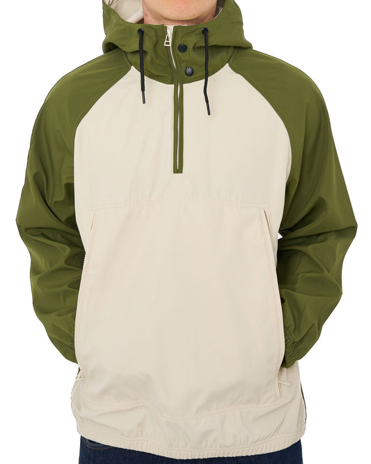 Pretty Green Pretty Green Travis Smock Khaki