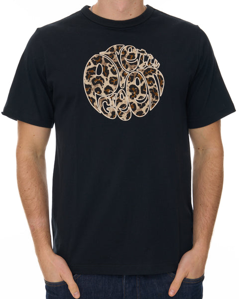 Pretty Green Voltaire Logo T Shirt Black