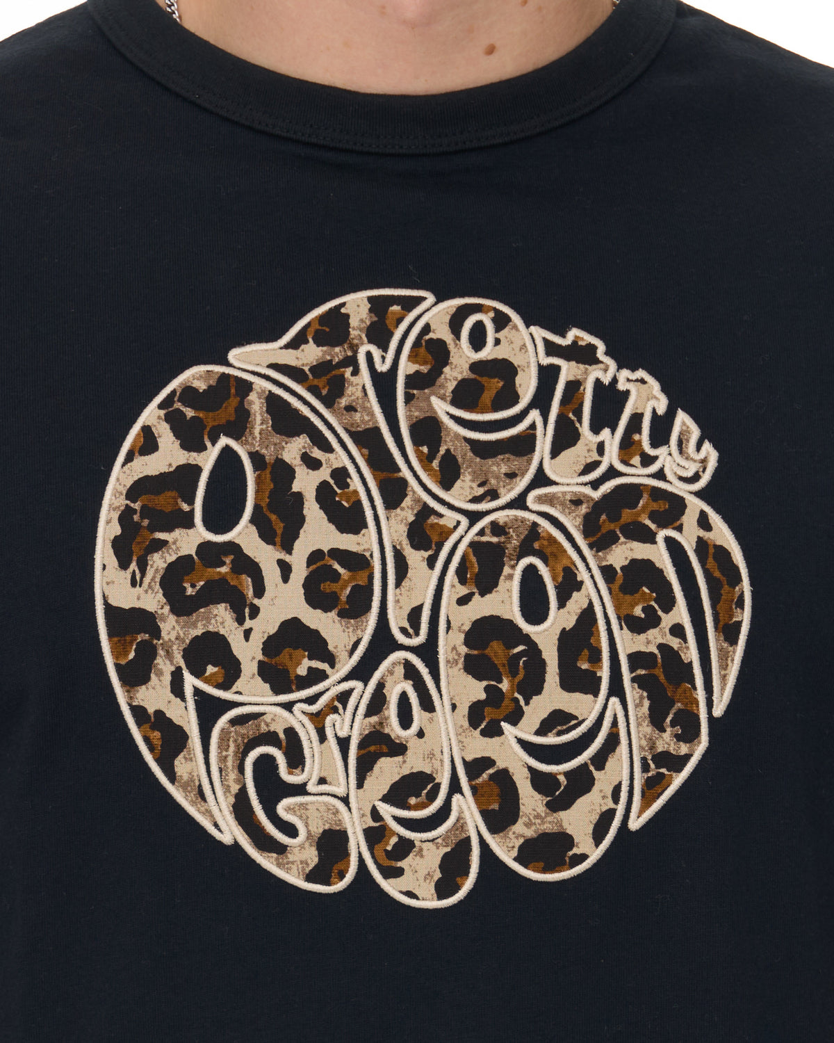 Pretty Green Voltaire Logo T Shirt Black