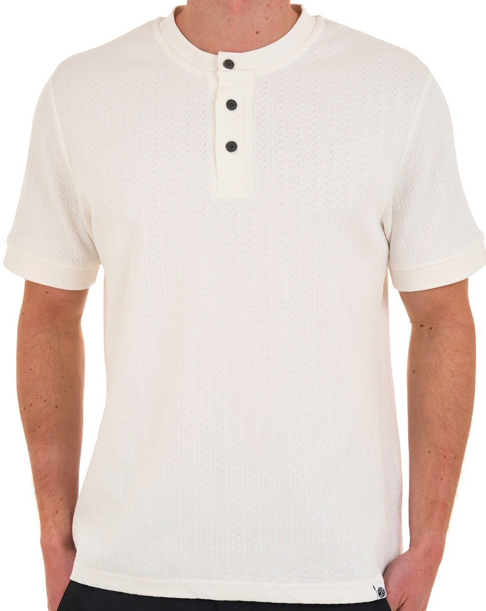 Hübsches grünes Zephlyn-Textur-Opa-T-Shirt Weiß