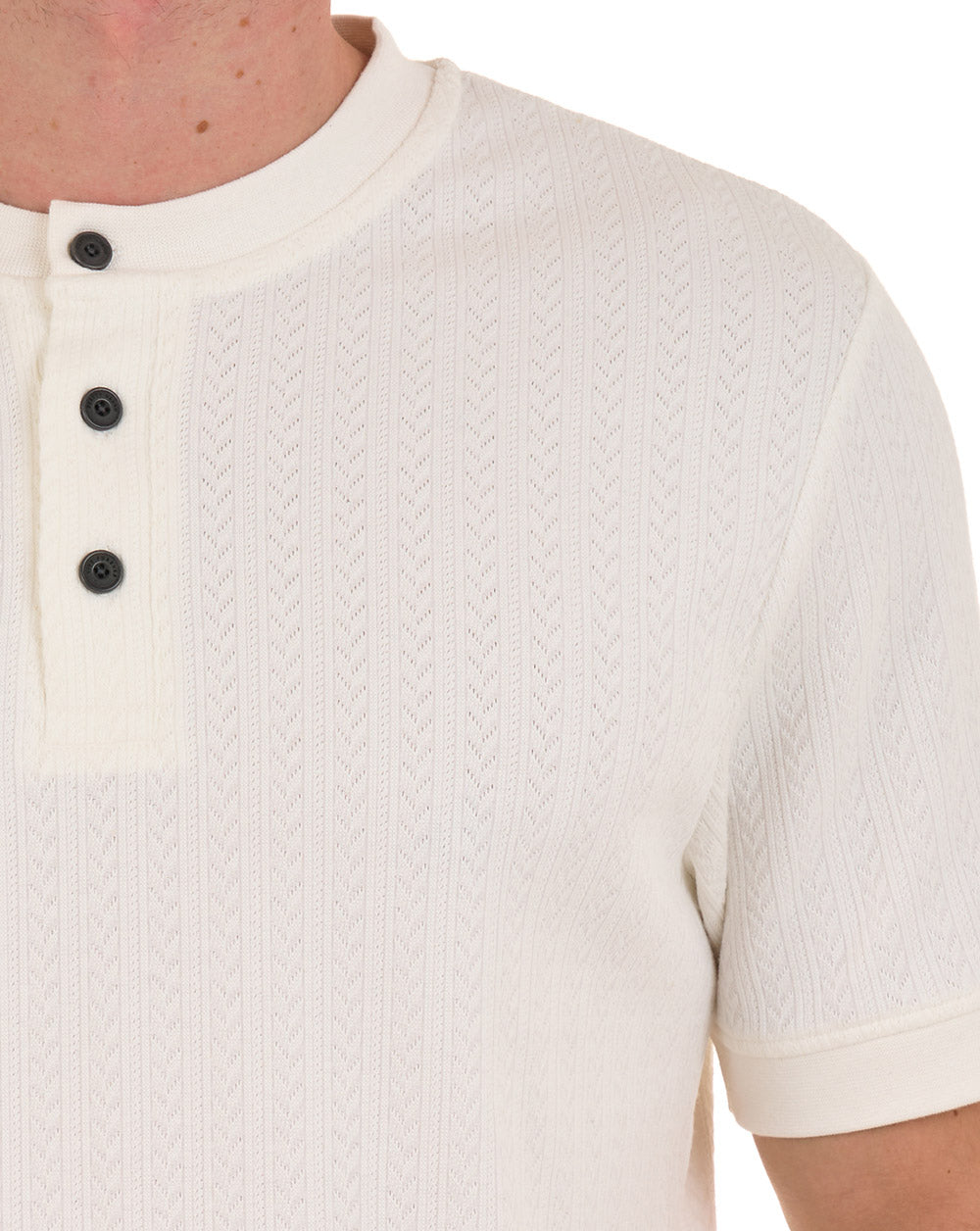 Hübsches grünes Zephlyn-Textur-Opa-T-Shirt Weiß