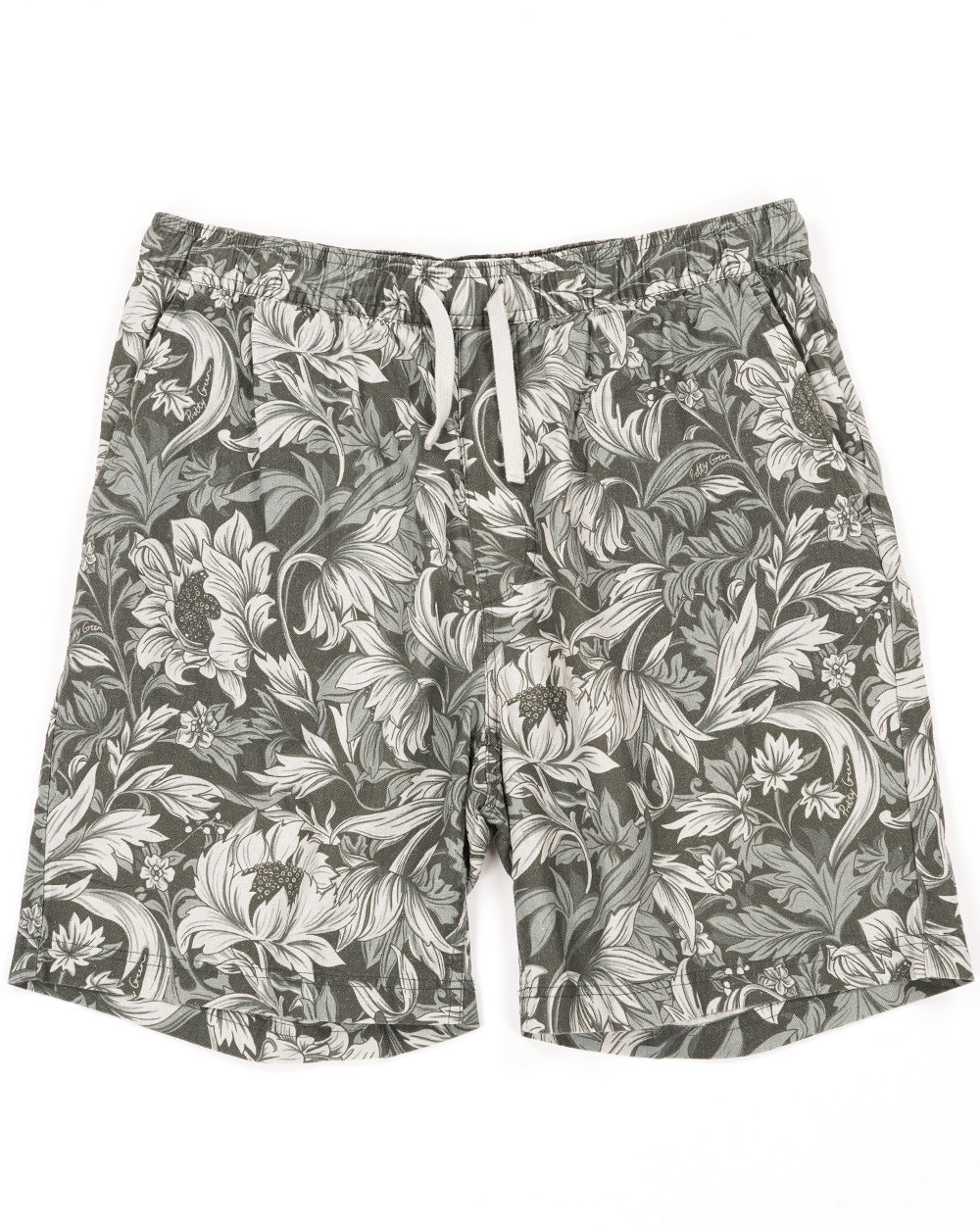 Pretty Green Bostall Printed Shorts Green