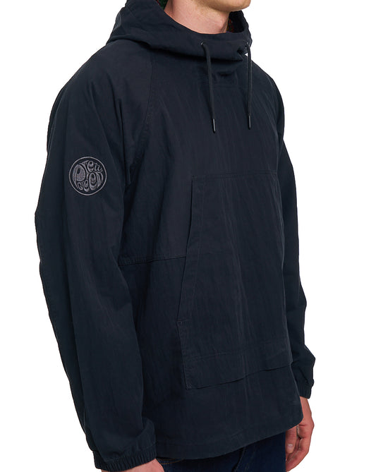 Pretty Green Pretty Green Feltham Smock Black