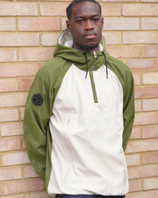 Pretty Green Pretty Green Travis Smock Khaki