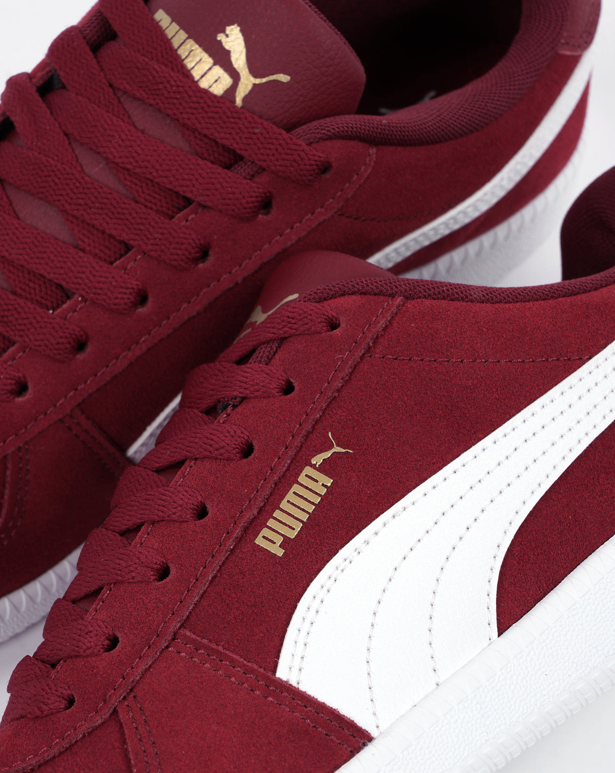 Puma Club Trainers Red/White