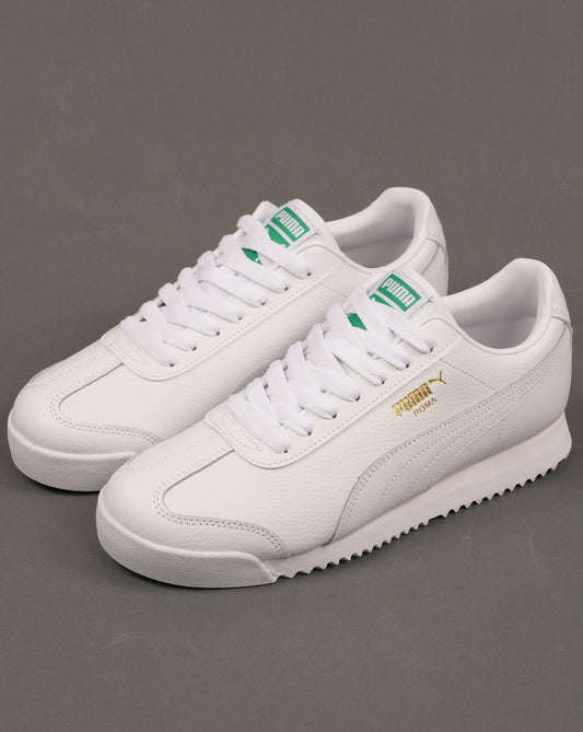 Puma Puma Roma Leather Trainers White