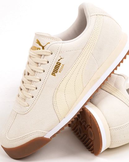 Puma Roma Wildleder-Sneaker Off-White