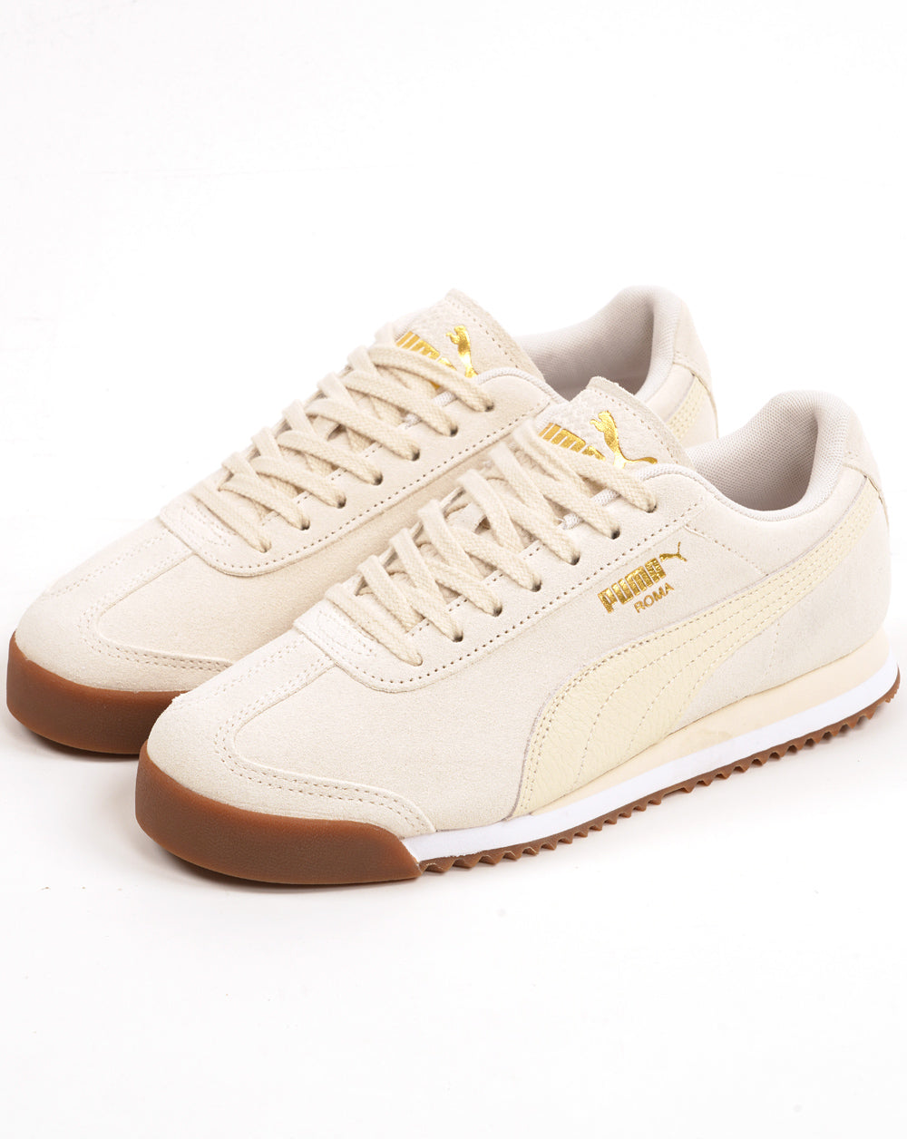 Puma Roma Wildleder-Sneaker Off-White