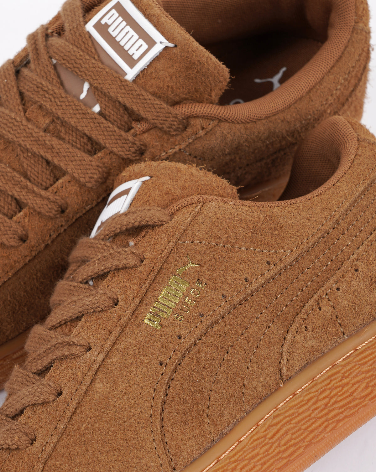 Puma Suede Forever Trainers Kona Brown/Gum