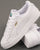 Puma Suede Leather Trainers White/Archive Green
