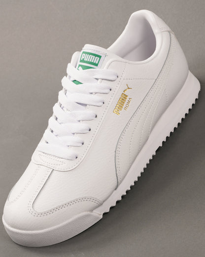 Puma Roma Leather Trainers White