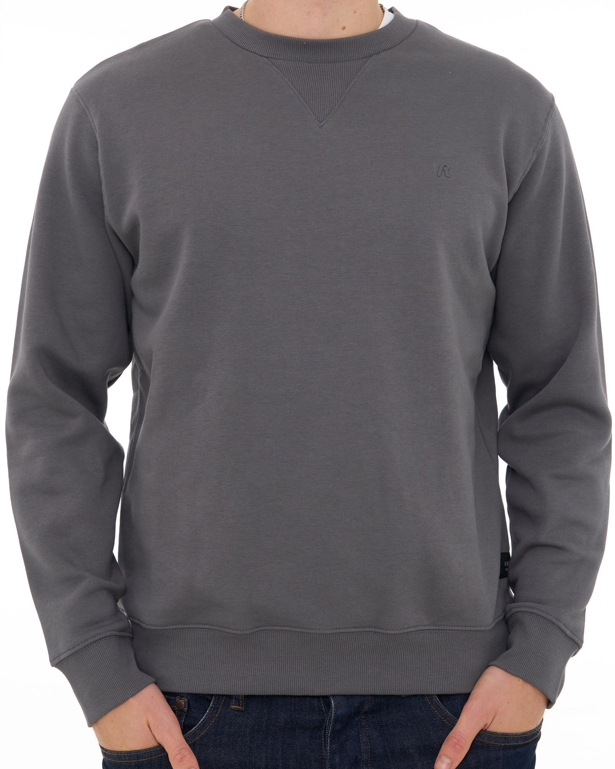 Replay Crew Sweat Grey