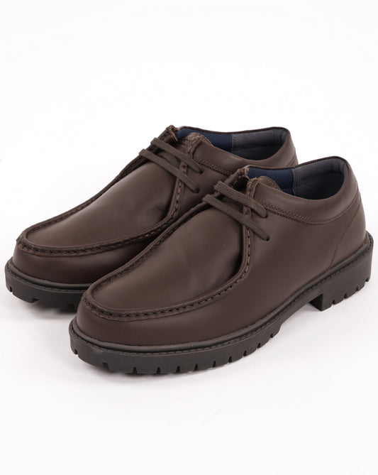 Roamers Roamers Apron Leather Shoes Brown
