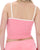 Sergio Tacchini Cropped Cami Top Pink/Gardenia