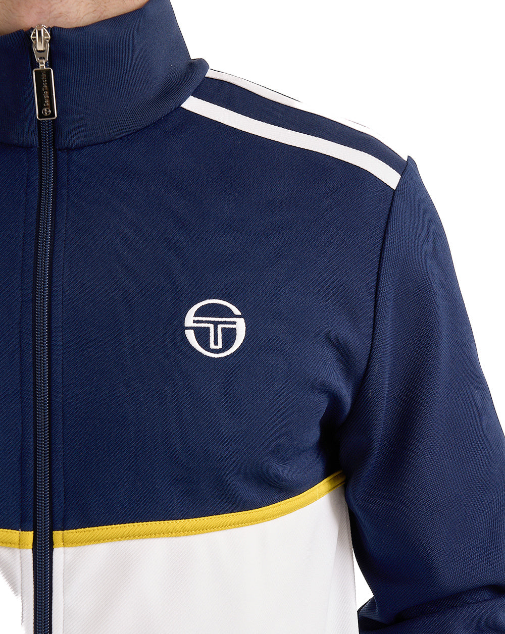 Sergio Tacchini Locchi Track Top Marineblau / Weiß