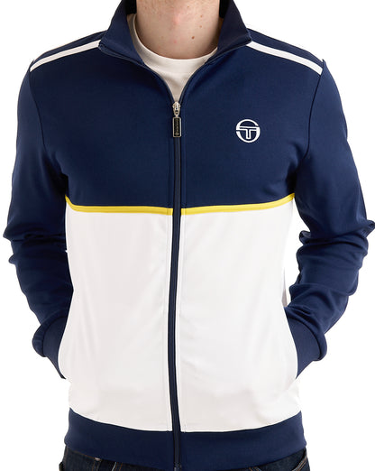 Sergio Tacchini Locchi Track Top Marineblau / Weiß