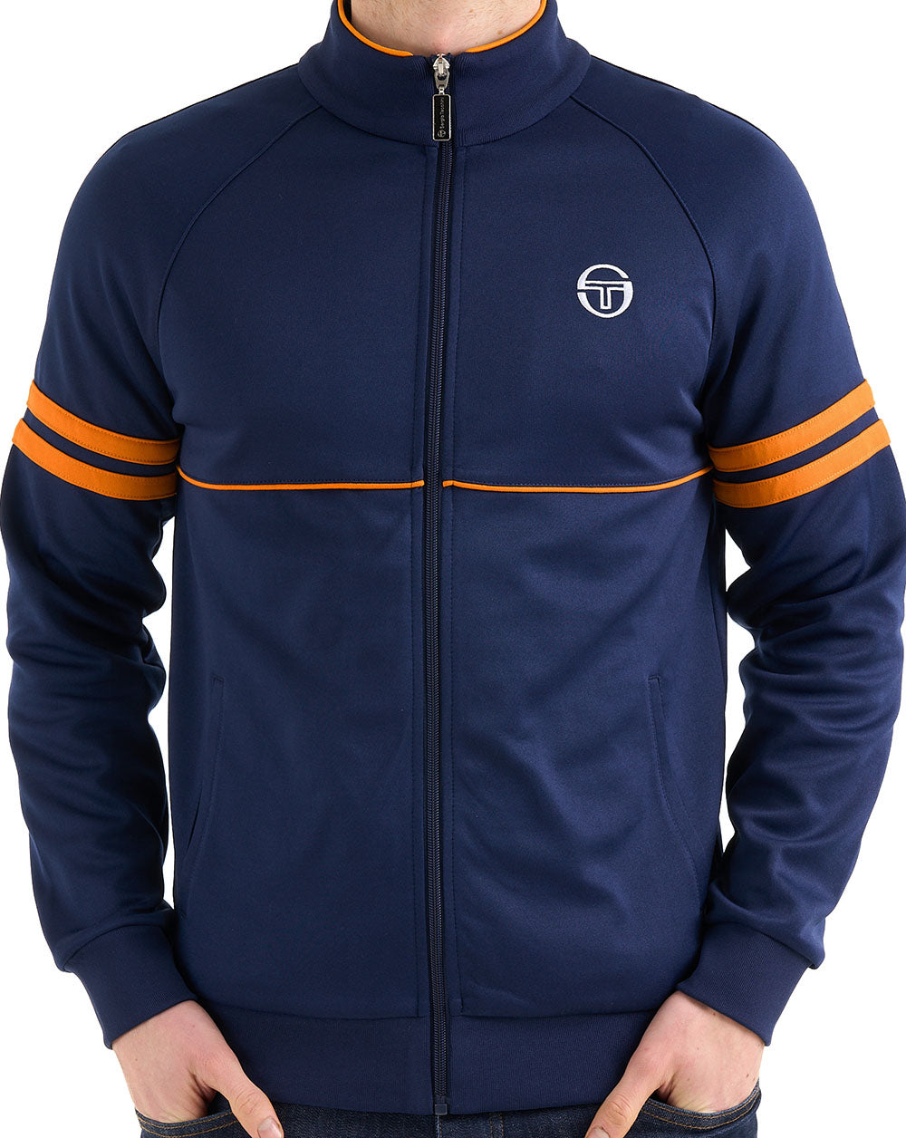 Sergio Tacchini Star Track Top Marineblau/Orange