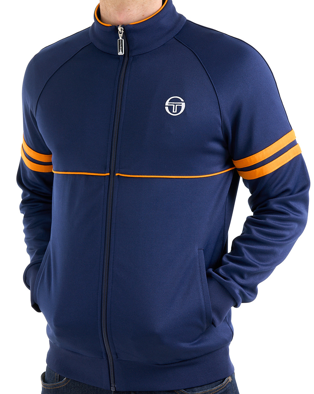 Sergio Tacchini Star Track Top Marineblau/Orange