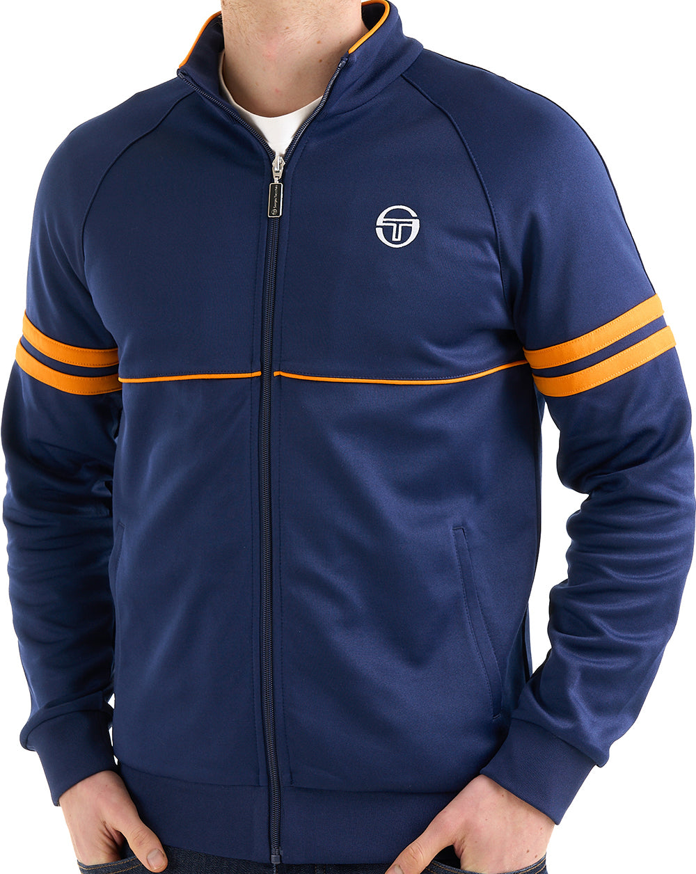 Sergio Tacchini Star Track Top Marineblau/Orange