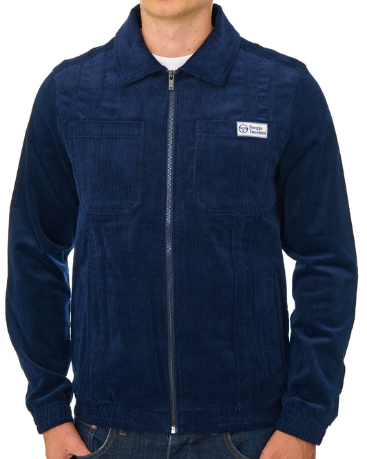 Sergio Tacchini Sergio Tacchini Corduroy Jacket Navy