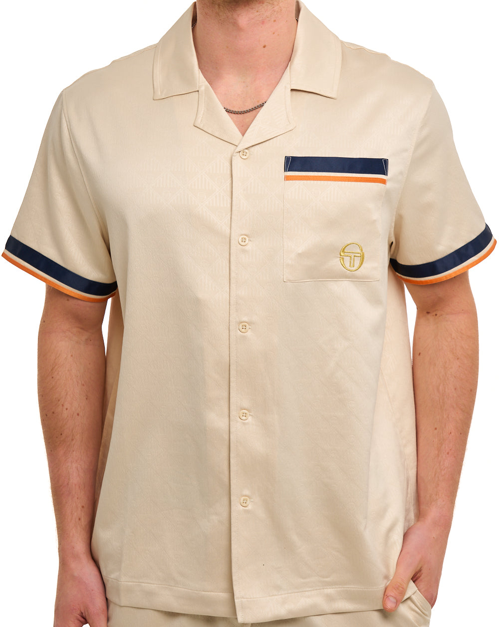 Sergio Tacchini Azzuri SS Shirt Sand