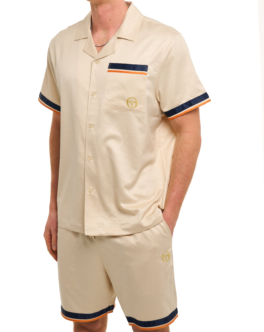Sergio Tacchini Azzuri SS Shirt Sand