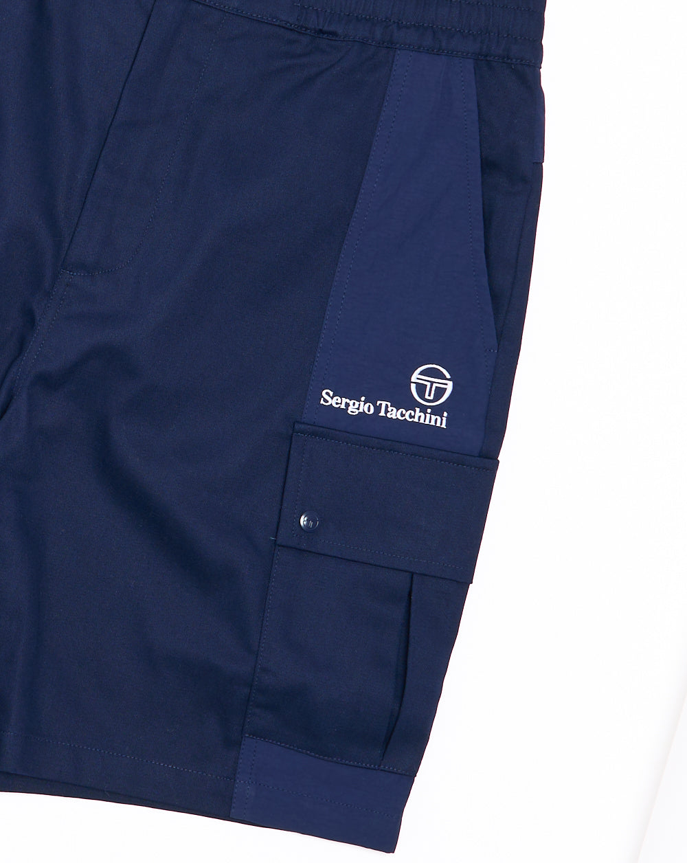 Sergio Tacchini Calisti Cargo Shorts Navy Blue