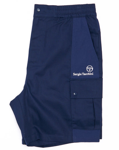 Sergio Tacchini Calisti Cargo Shorts Navy Blue