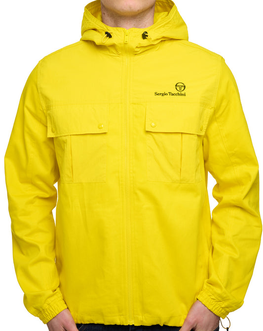 Sergio Tacchini Mixed Fabric Jacket Yellow