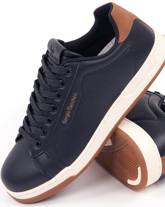 Sergio Tacchini Sergio Tacchini Capri Trainers Navy/Brown