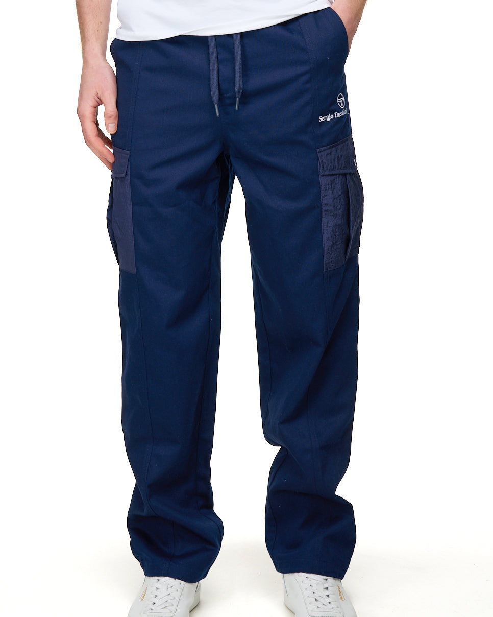 Sergio Tacchini Cargo Pants Navy Blue