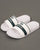 Sergio Tacchini Caspio Pool Sliders White/Blue